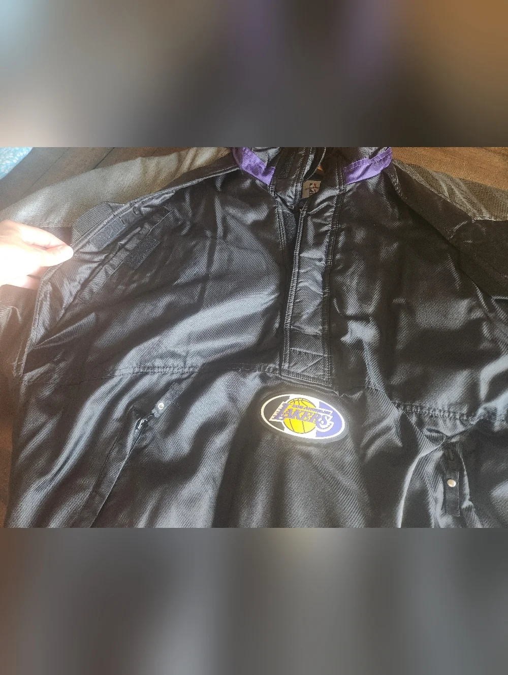 Lakers 90's Vintage Puff Starter Coat XL